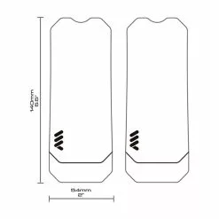 All-mountain-style Honeycomb Crank Guard Stickers -Bicycle Shop all mountain style honeycomb crank guard stickers 6