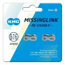 KMC Missinglink Re-Usable 7.3 Mm 2 Units