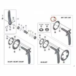 Shimano Screws For M8000
