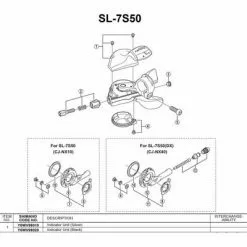 Shimano SL-7S50