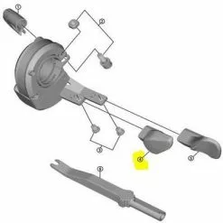 Shimano Small Command Button SW-M8050 Right