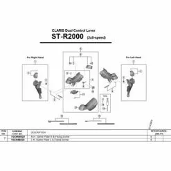 Shimano ST-R2000 Left