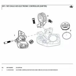 SRAM Electronic Controller Battery Hatch For XX1/X01 Eagle