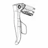 SRAM Force E-Tap AXS Brake Lever Assembly Right -Bicycle Shop sram force e tap axs brake lever assembly right