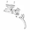 SRAM G2 Ultimate A2 Carbon Disc Brake Lever Assembly -Bicycle Shop sram g2 ultimate a2 carbon disc brake lever assembly