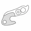 Union GH-142 Derailleur Hanger 2 Union GH-142 Derailleur Hanger -Bicycle Shop union gh 142 derailleur hanger
